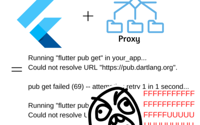 Soluciones al error «pub get failed (69)» de Flutter