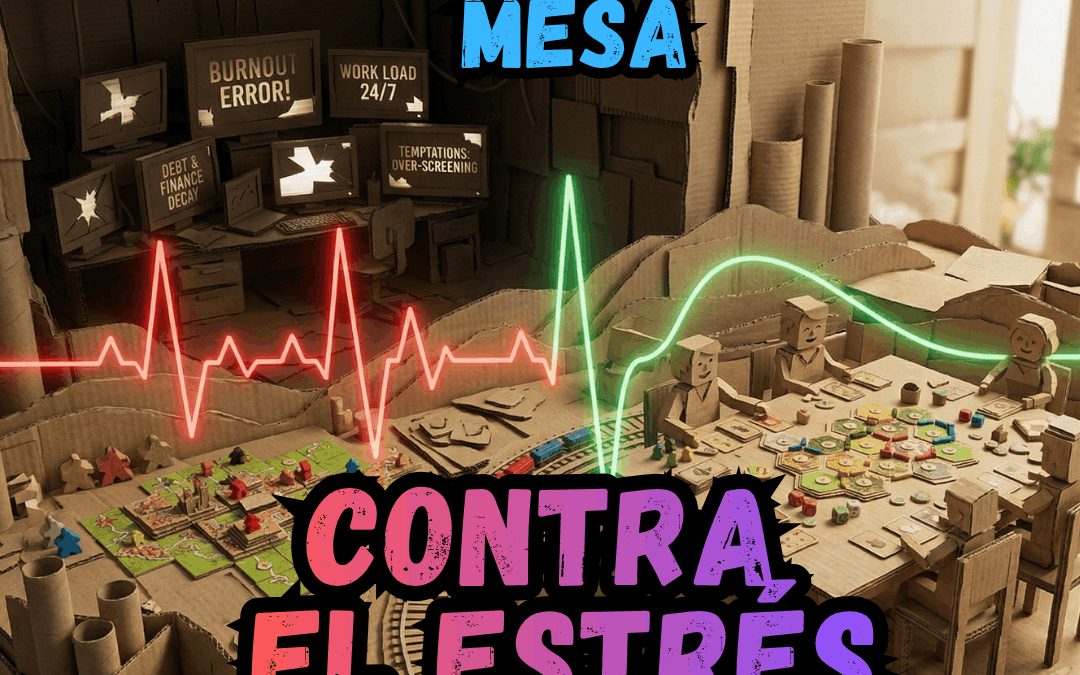 5 Juegos de Mesa para Vencer el Burnout: Mi Selección para Desconectar